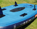 For use without a foil, small fins can be inserted to prevent lateral drift