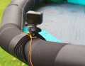 The mount is compatible with all standard action cams
