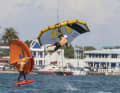 A light wind gave us a little foretaste of what was to come