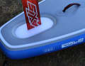 The opening is closed with a foam pad supplied
