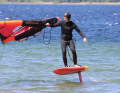 In addition to the hook, the ION Rogue also has a small metal eyelet to which, for example, the board leash can be attached