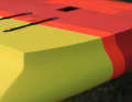 The rear of the board has very sharp tear-off edges
