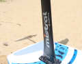 The 83 carbon mast is nice and stiff