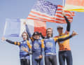 Benjamin May finished a sensational fourth in the surf freestyle at the World Cup Pozo.