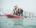 In calm conditions you can have fun on the SUP...
