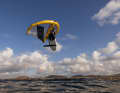 Freestyle tricks are also possible with the lightweight wing.