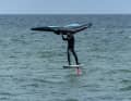 5. even mini waves generate enough thrust to foil without pulling the wing