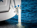 Leinenarbeit: In aller Regel wird der Hydrogenerator zum Aufholen mit einer Holleine versehen.
