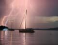 2014 : Sophie Stommel a pris une photo dramatique d'un orage nocturne en Croatie, une photo incontestablement magnifique.