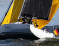 The large gennaker gets the Hanse 360 ST moving even in light winds