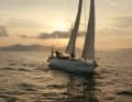 Tim Hund and Vincent Goymann sailed around the world in their "Arrya" for four years and eleven months. Their journey resulted in a feature film.