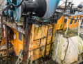 Ein eher trauriger Anblick sind die Fischkutter im Hafen von Campbeltown
