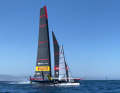 The clash didn't last too long, as the foiling duel was quickly decided