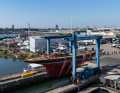 Impressioni su "Shamrock V", Saxon Wharf, Regno Unito