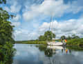 Im beschaulichen Crinan Canal sind die Segler meist allein
