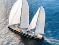 The "Vertigo" measures 5,330 square metres of sail area