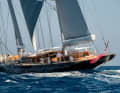 Elegante Gewalt: die 56-Meter-Ketsch „Aquarius“