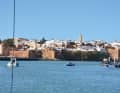 Many of the old coastal towns are surrounded by mighty defence walls. Hidden behind them, as here in Rabat, is the medina, the old city centre