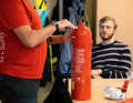 Further training content includes fire on board. This includes the use of fire extinguishers ...