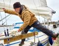 They not only protect the hull, but are also a pivot point when setting down from the jetty