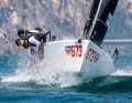Una barca con qualità da taker. Il Melges 24 ama il vento e le onde. La foto mostra il team tedesco di successo di Peter Karrié