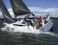 Il fait bonne figure. Le Sun Odyssey 350 a obtenu de bonnes performances lors du test dans le sud de la France.