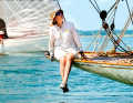 A showcase at the British Classic Week, the summer highlight for old yachts on the island, naturally in Cowes