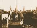La “Sowitasgoht” all’inizio di luglio del 1923 nel porto di Neumühlen, prima della partenza da Amburgo