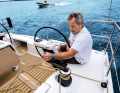 Cruising sailors are usually travelling with a small crew or alone. The sheet winches directly in front of the steering wheel make the boat suitable for single-handed sailing