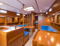 The saloon has a classic design and is fitted out to a high standard and is seaworthy