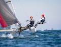 Paul Kohlhoff und Alica Stuhlemmer im Nacra 17