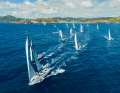 Départ d'Antigua : à la mi-janvier, 22 yachts Oyster de 50 à 90 pieds ont entamé leur tour du monde en équipage pour une durée de 16 mois.