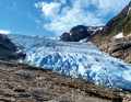 Dream destination: Sailors can visit the Svartisen glacier in the Holandsfjord