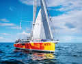 The YACHT was on the Pogo 44 "Hotte" in the round Helgoland and round Skagen
