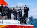 The crew (from left): Nils Leiterholt, Dirk Lötsch, Jochen Köhler, Martin van Eickels, Ralf Lötsch, Thomas Breuer