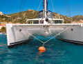 Catamarans can also be moored to Muring buoys, preferably with a hahnepot to prevent swaying
