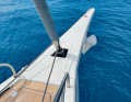 Long spike. The bowsprit is 1.5 metres long and also serves as an anchor holder