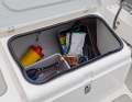 The forecastle boxes are large. Here you can see the good workmanship in every detail