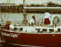 Im Gegensatz zur aus Holz gebauten, nur 30 Fuß großen „Wanderer III“ von Matzen und Ericson ist die „Northern Light“ das robusterer Schiff