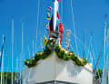 Great moment: launching of a newly acquired yacht