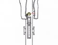 Astuce de vie du crochet 2 : Les crochets de douche fixent la robe de voile