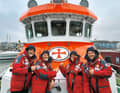 La band Santiano è diventata ambasciatrice dei soccorritori in mare nel 2024 (da sinistra): Hans-Timm Hinrichsen, Björn Both, Peter David Sage e Axel Stosberg