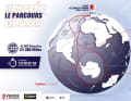 From Les Sables-d'Olonne, the route leads around the world. By Christmas time, the leaders had already rounded the last of the three major capes