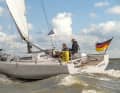 The One Off is similar to the Dehler 30 OD, from which the rig and sails also originate.