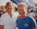 Achim Griese mit seinem Erfolgsvorschoter Michael Marcour.