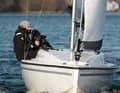 The calm sailing characteristics of the Milan 22 convey a good feeling of safety.