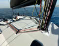 Many lines, many functions. With RM, the running rigging runs over the roof into the cockpit.