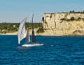 Gotland bénéficie du plus grand nombre d'heures d'ensoleillement du pays. L'île calcaire offre des conditions idéales pour la voile.