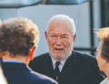 Sir Robin Knox-Johnston, Englands Segelheld, hat zig RORC-Regatten bestritten.