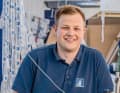 Morten Nickel: Der 32 Jahre alte Geschäftsführer der Segelwerkstatt Stade segelt eine Grand Soleil 40.